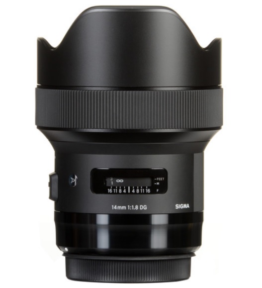 Sigma AF 14mm f/1.8 DG HSM Art Canon EF