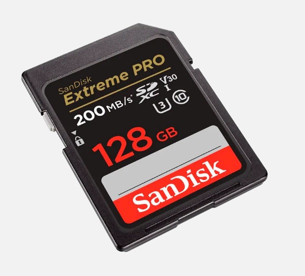 SanDisk Extreme PRO 128GB 200mb/s