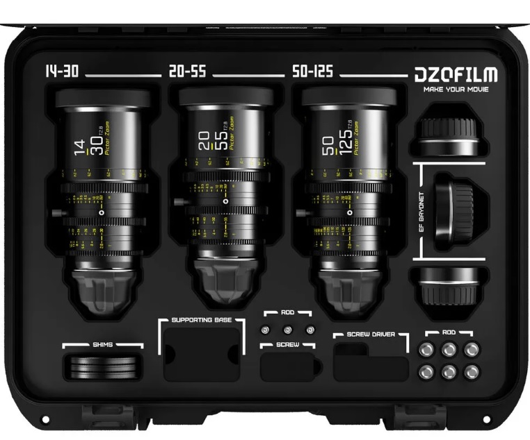 DZOFILM Pictor Zoom (14-30/20-55/50-125, T2.8)