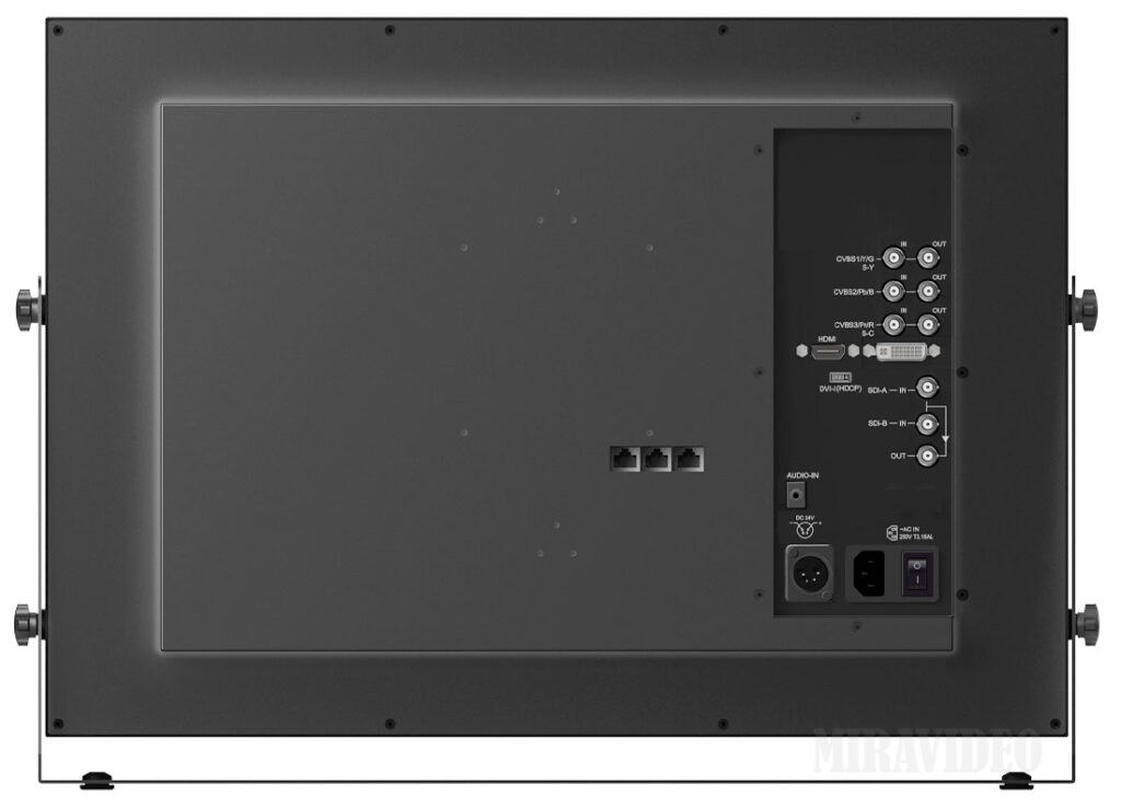 Студийный видеомонитор Tvlogic LVM-246A в кейсе 2
