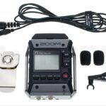 Полевой стереорекордер Zoom F1-LP с петличным микрофоном LMF-1 в чехле ZOOM CBF-1LP 2