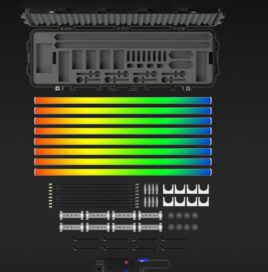 Комплект из 8 приборов Osterrig Sirius в противоударном кейсе