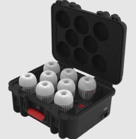 Комплект из 8 Aputure Accent B7C с зарядным противоударном кейсе